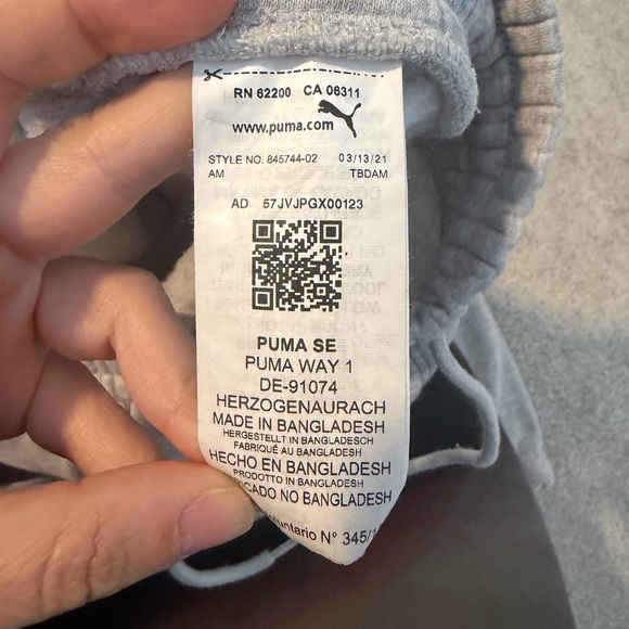 Puma | Gray Sweatpants - Picture 4 of 5